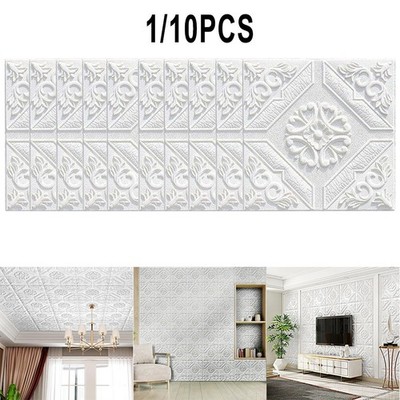 for TILE Brick Wall Sticker-Adhesive Waterproof Foam Panel Home Decor Peel