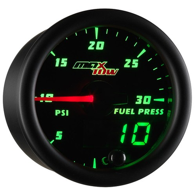 #ad 2 1 16quot; MAXTOW 30psi DIESEL FUEL PRESSURE GAUGE w. DIGITAL amp; ANALOG READOUTS $119.99