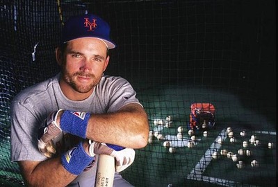 Howard Johnson New York Mets poses in spring training in March 199- Old Photo