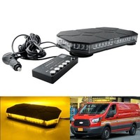 Amber LED Warnblitz-Recovery-Lightbar 12/24V Notfall Blinklicht Truck Strobe