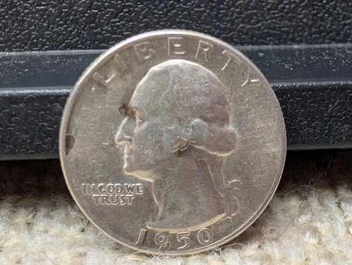 1950-P  BU Silver Washington Quarter 25c 250860