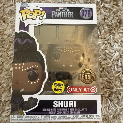 Funko Pop! Black Panther - Shuri - Target Exclusive Glow in the Dark #876 - NEW