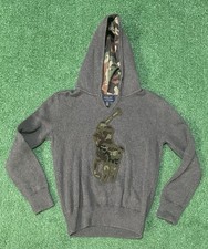 Polo Ralph Lauren Youth Boys Gray Camo Hoodie Size: Medium 10-12 