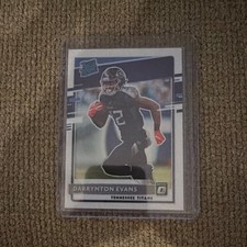 Panini Donruss Optic Rated Rookie #183 Darrynton Evans Tennessee Titans 2020