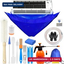 16PCS Mini Split Cleaning Kit with 2L Pressure Sprayer PVC Bag Air Conditioner