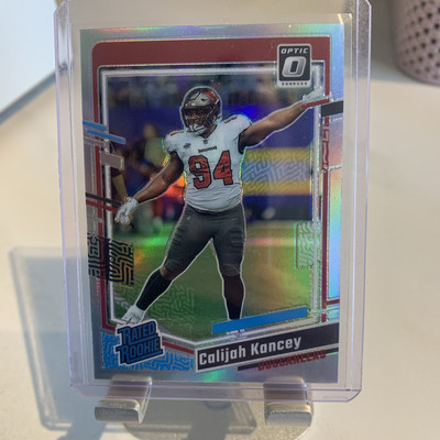 2023 DONRUSS OPTIC CALIJAH KANCEY RC Silver OPTICRATED ROOKIE