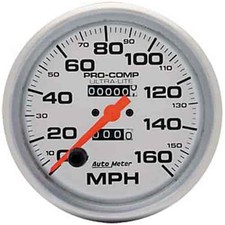 Auto Meter Ultra-lite In-dash Speedometer 5 Mechanical