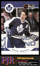 Brad Marsh 1990-91 Pro Set #285 Toronto Maple Leafs