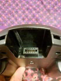 Sega Saturn 3D Wired Controller MK-80117 (Black, OEM) NO CABLE CLEANED