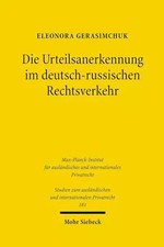 Die Urteilsanerkennung im deutsch-russischen ...