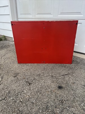 Vintage Snap-on Tools Metal Wall Cabinet Kra 270a W/ Tool Hook