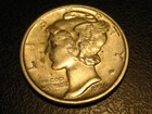 1936-P 90% Silver Mercury Head Dime Uncirculated ^^^^^