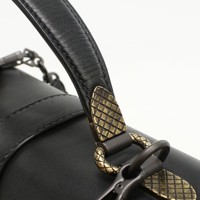 Bottega Veneta Tote Bag Black 2WAY Intrecciato Women's thumbnail 5