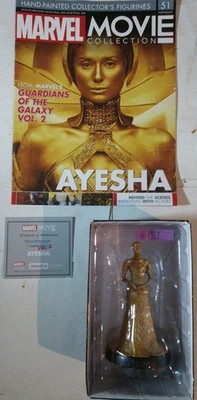 Marvel Movie Collection# 51 Ayesha (GOTG 2) Figurine Eaglemoss 