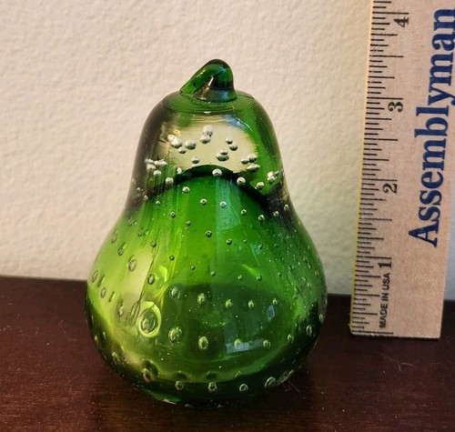 Beautiful Vintage Pear Shaped Paper Weight Marked "Japan" - Picture 1 of 3