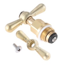 PK1100 Globe Valve Stem Bonnet Spigot Handles Compatible with Sill Faucets