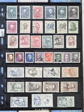 Czechoslovakia - Czech Republic Postage Stamps - Sold as Seen (B68) Figure Heads