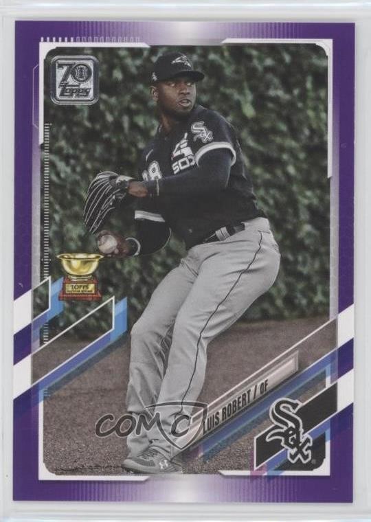 2021 Topps Meijer Purple Luis Robert #223 0lt8