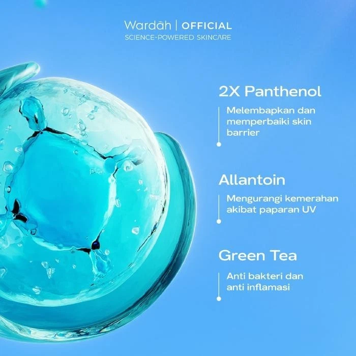 WARDAH UV Shield Acne Calming Sunscreen Serum SPF50 PA++++ Travel Pack 25ml 2pcs - Image 3 of 4