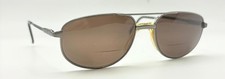Vintage Sferoflex 2079 268 Gunmetal Pilot Metal Sunglasses FRAMES ONLY Italy