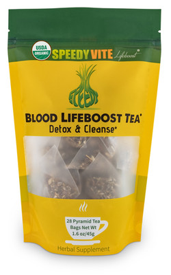 Organic Blood LifeBoost  Tea [28 Tea Bags] SpeedyVite 