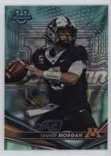 2022-23 Bowman U Aqua Lava Refractor 177/199 Tanner Morgan #97 0a6