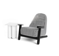 Sessel Design Sofa 1 Sitzer Relax Textil Lounge Luxus Polster Club Neu