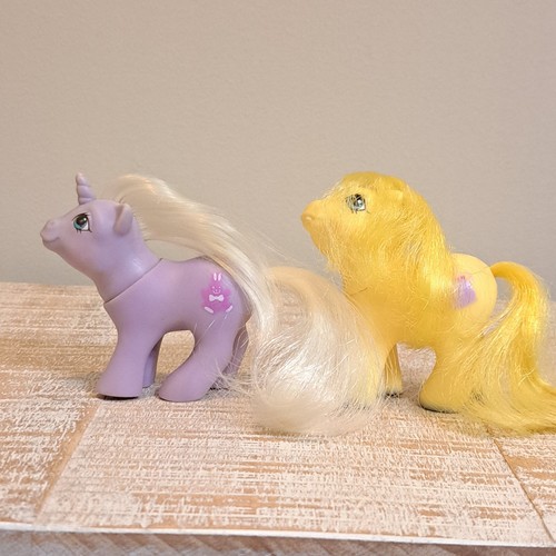 My Little Pony Peek a Boo Baby Noddins Unicorn & First Tooth Crumpet Vintage - Bild 9 von 10