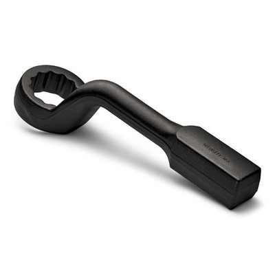 19-70MM 45° Offset Handle Striking Face Box Wrench 12-Pt Metric 70 mm Black