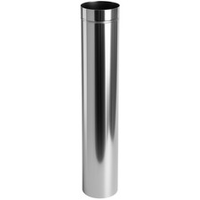 Tubo Acciaio Inox Diametro 180 mm Sp. 0,5 mm h. 1000 mm Canna Fumaria	