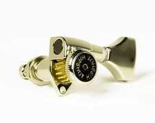 Hipshot Grip-Lock Open Nickel 18:1 3x3 tuners with UMP 6K2GL0N