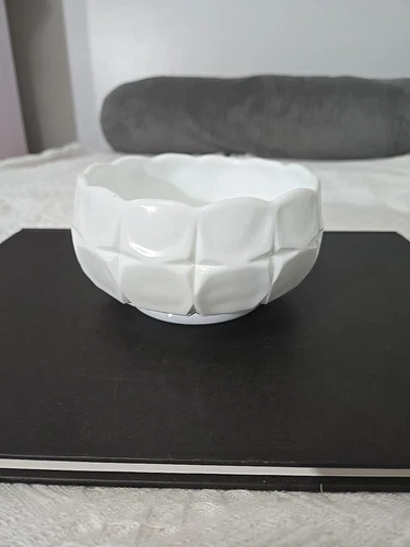 Indiana Glass Constellation Milk Glass Bowl  5 1/2"  Vintage