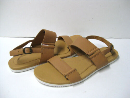 TEVA AVALINA SANDALI DONNA PELLE MARRONE CHIARO US 10.5 /UK 8.5 /EU 41.5 - Foto 1 di 5