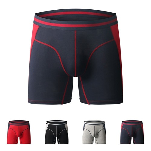 Sleek and Stylish Men's Long Leg Panties Perfect for Sports and Leisure