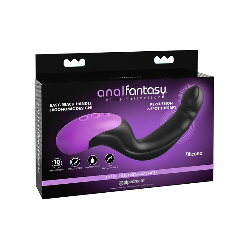 Anal Fantasy Elite Hyper-Pulse Vibrating P-Spot Anal butt plug Massager Sex  Toy | eBay