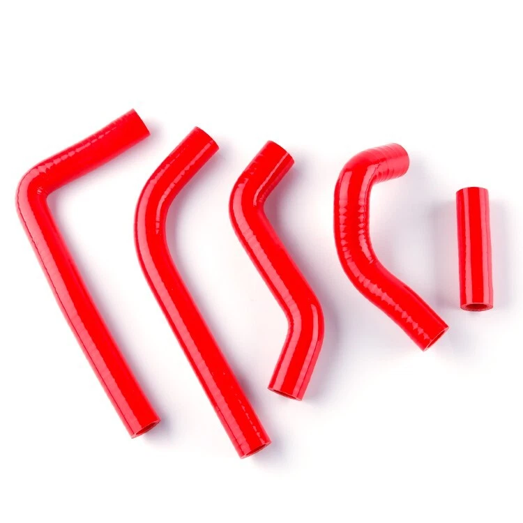Red For SUZUKI RMZ450 RM-Z 450 2008 2009 2010 Silicone Radiator Coolant Hoses Foto 2 de 4