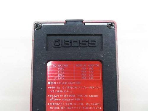 Boss PSM-5 Power Supply & Master Switch Made in Japan Effects Pedals Used F/S - Picture 9 of 10