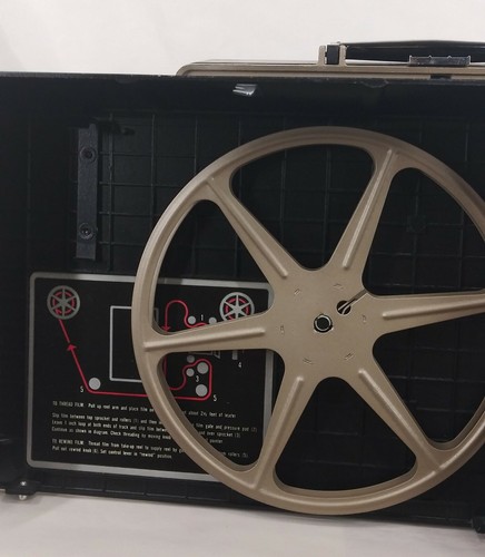 ARGUS Showmaster M-750 Single-8 Film Movie Projector prestein - 第 10/12 張圖片