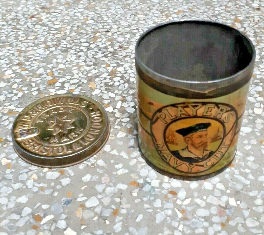 Group of Players Navy Cut Cigarette Tins