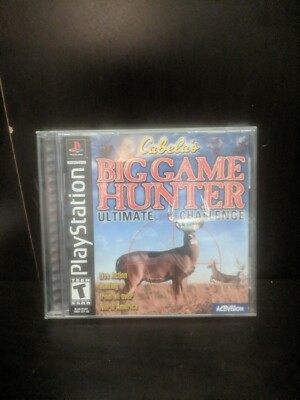 Cabelas Big Game Hunter Ultimate Challenge PS1 PlayStation 1 complete - Trl8#15