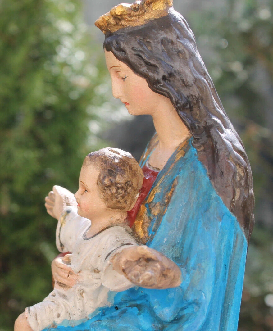 Maria mit Jesuskind-Madonna-Statue-Figur-Höhe ca. 43 cm