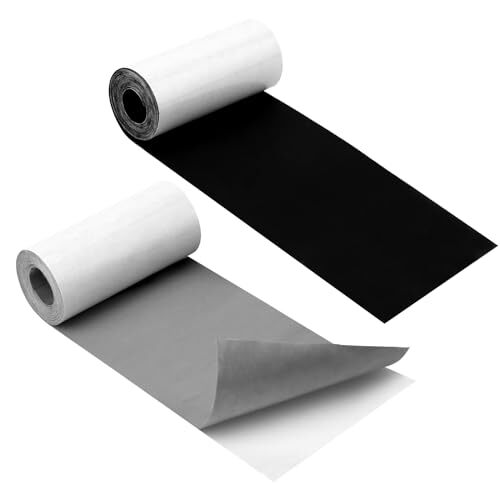 Toppe di Riparazione Vestiti Nylon 2 Rotoli Toppe per Vestiti Nylon, 7.6 (y0G)