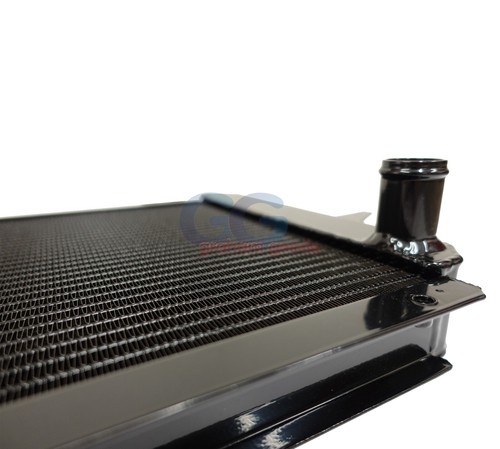 GGR Aluminium Radiator Black for Ford Escort / Sapphire Cosworth 4x4 4wd - Picture 3 of 3