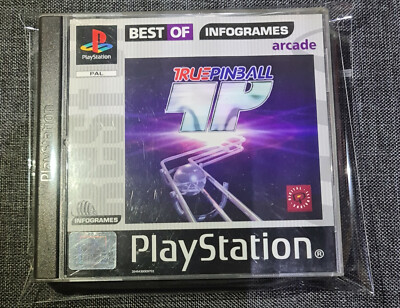 PS1 Spiel - ''True Pinball'' OVP