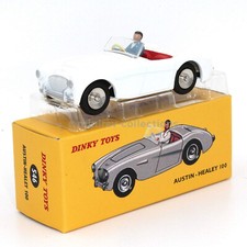 Dinky Toys 546 - AUSTIN HEALEY 100 White 1:43 - Atlas 