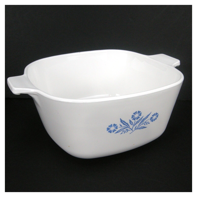 Corningware Blue Cornflower Casserole Dish