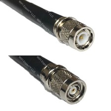 RFC400UF TNC MALE to RP-TNC MALE Coaxial RF Cable USA-Ship Lot