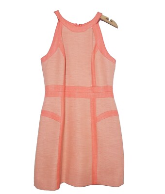 Milly Original Tweed Sleeveles Cotton Blend Cocktail Dress Size 10