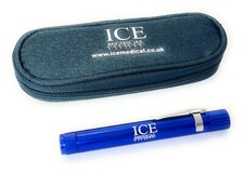 ICE Medical LED Blue Pentorch / Penlight in zipped case
