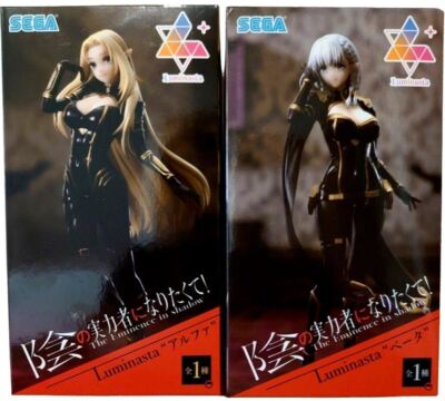 Luminasta The Eminence in Shadow Alpha Beta Figure Set SEGA